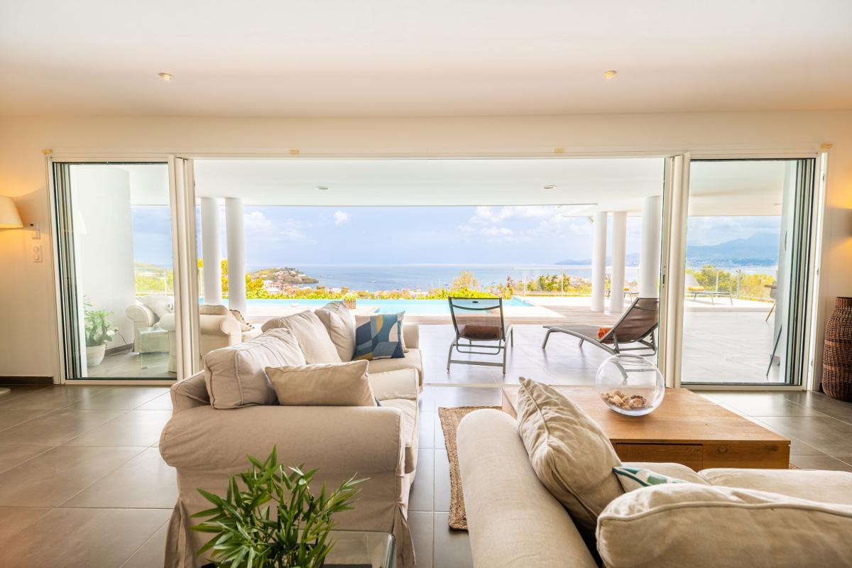 Location villa 4 chambres 8 personnes  - vue mer